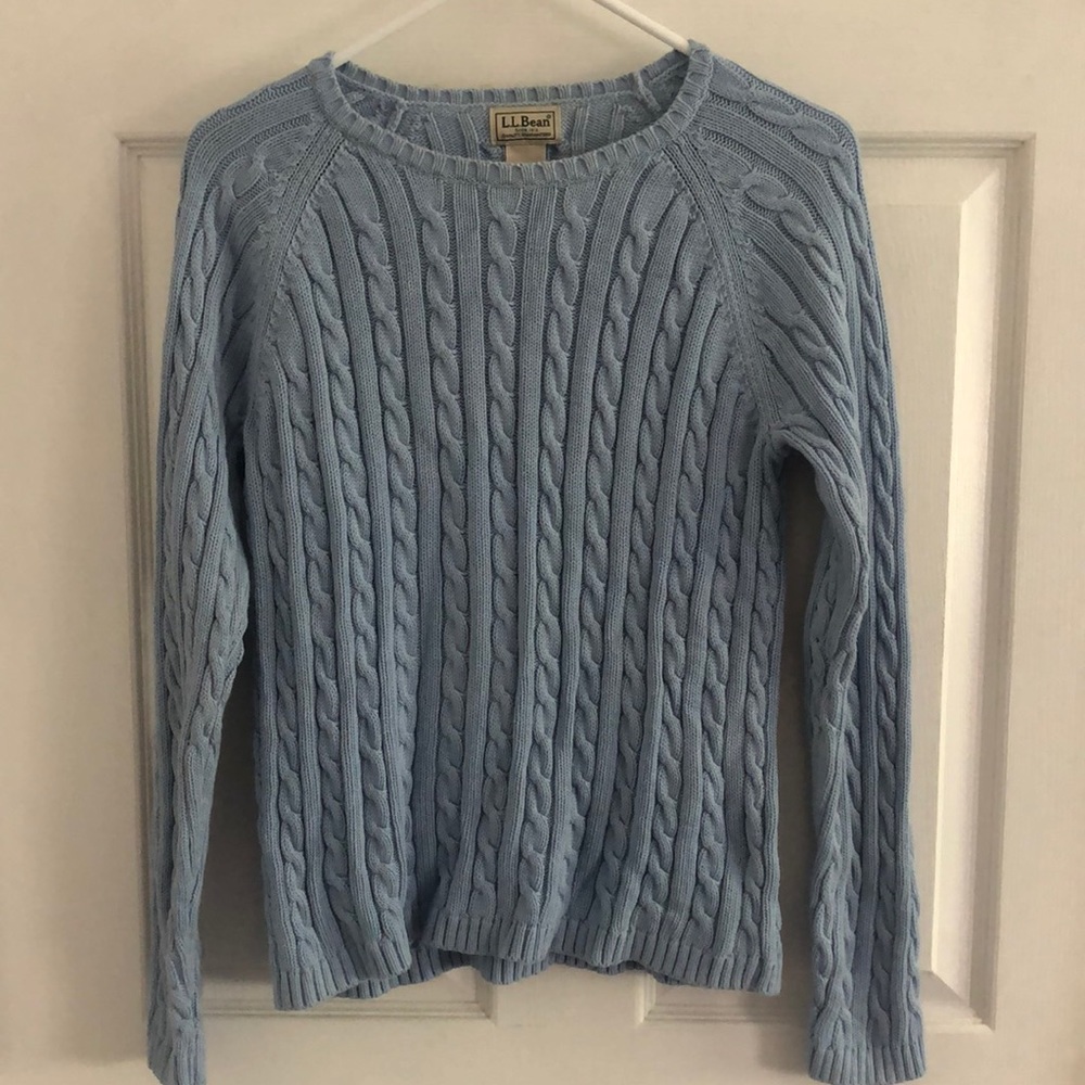 LL Bean Cable Knit Sweater